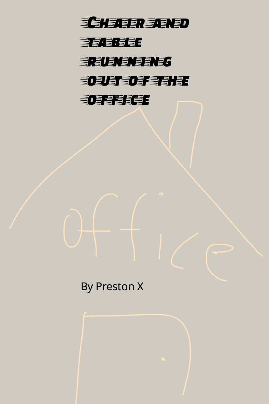 Chair and Table Locked in the Office – by Preston X (1)