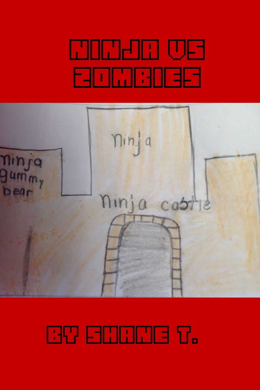 Ninja vs Zombie by Shane T