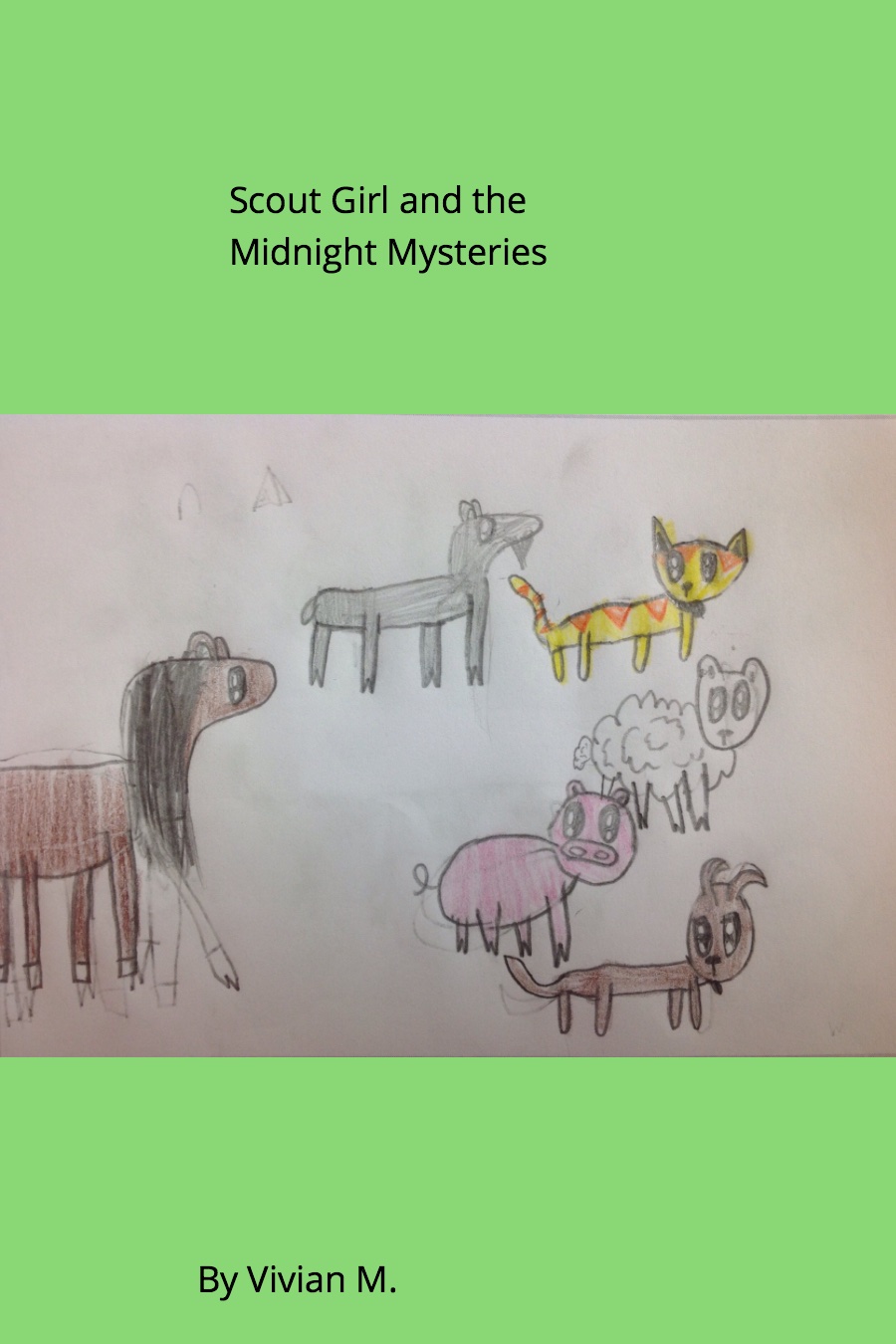 Scout Girl and the Midnight Mysteries by Vivan M