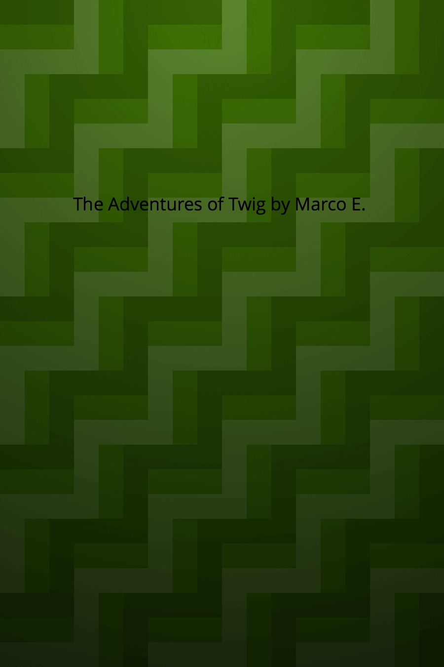 The Adventures of Twig by Marco E