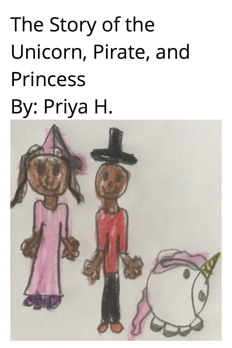 The story of the unicorn pirate and princess