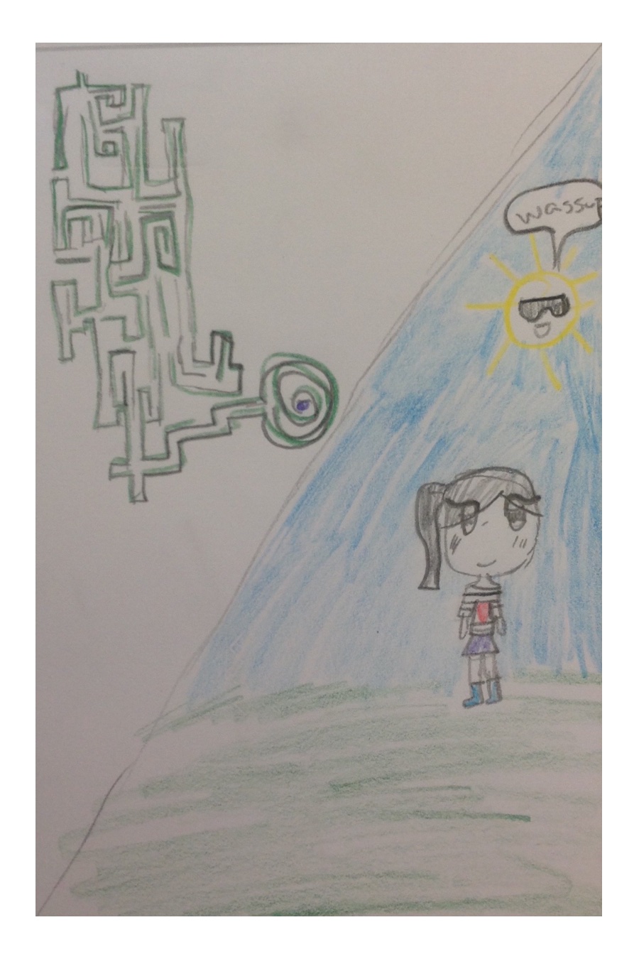 Tina and the maze