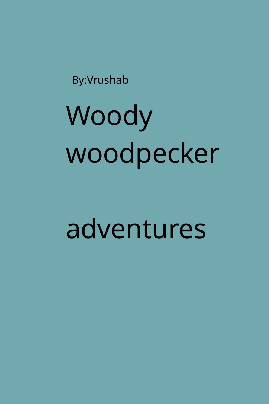 Woody Woodpecker by Vrushab