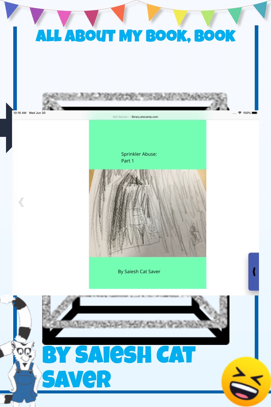 All About My Book by saiesh cat saver