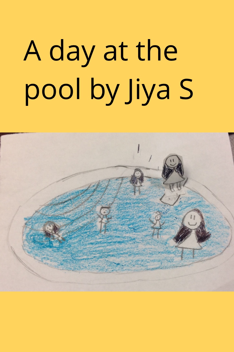 A Day at the Pool by Jiya S