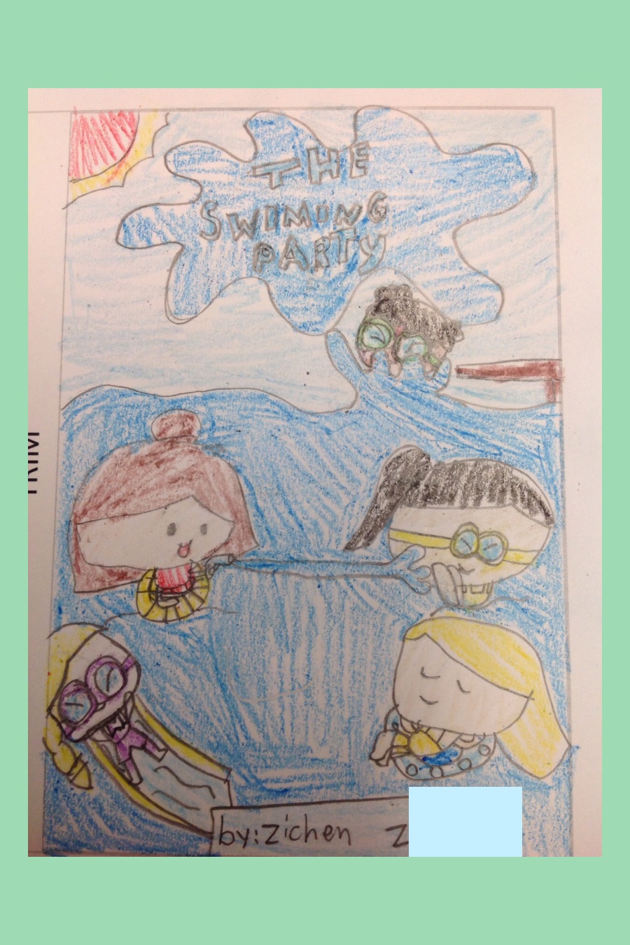 The Swimming Party by Zichen Z