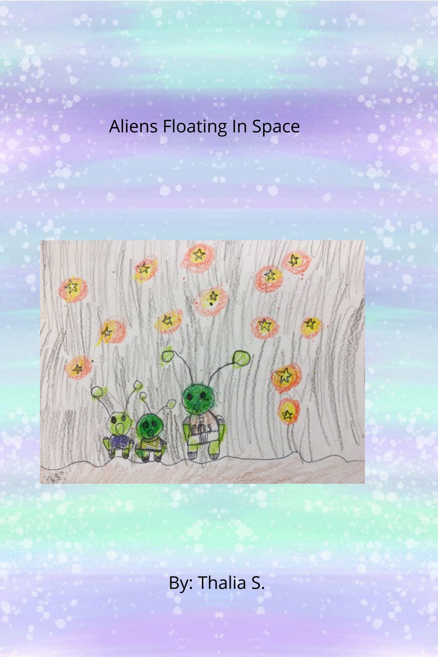 Aliens Floating In Space By Thalia S