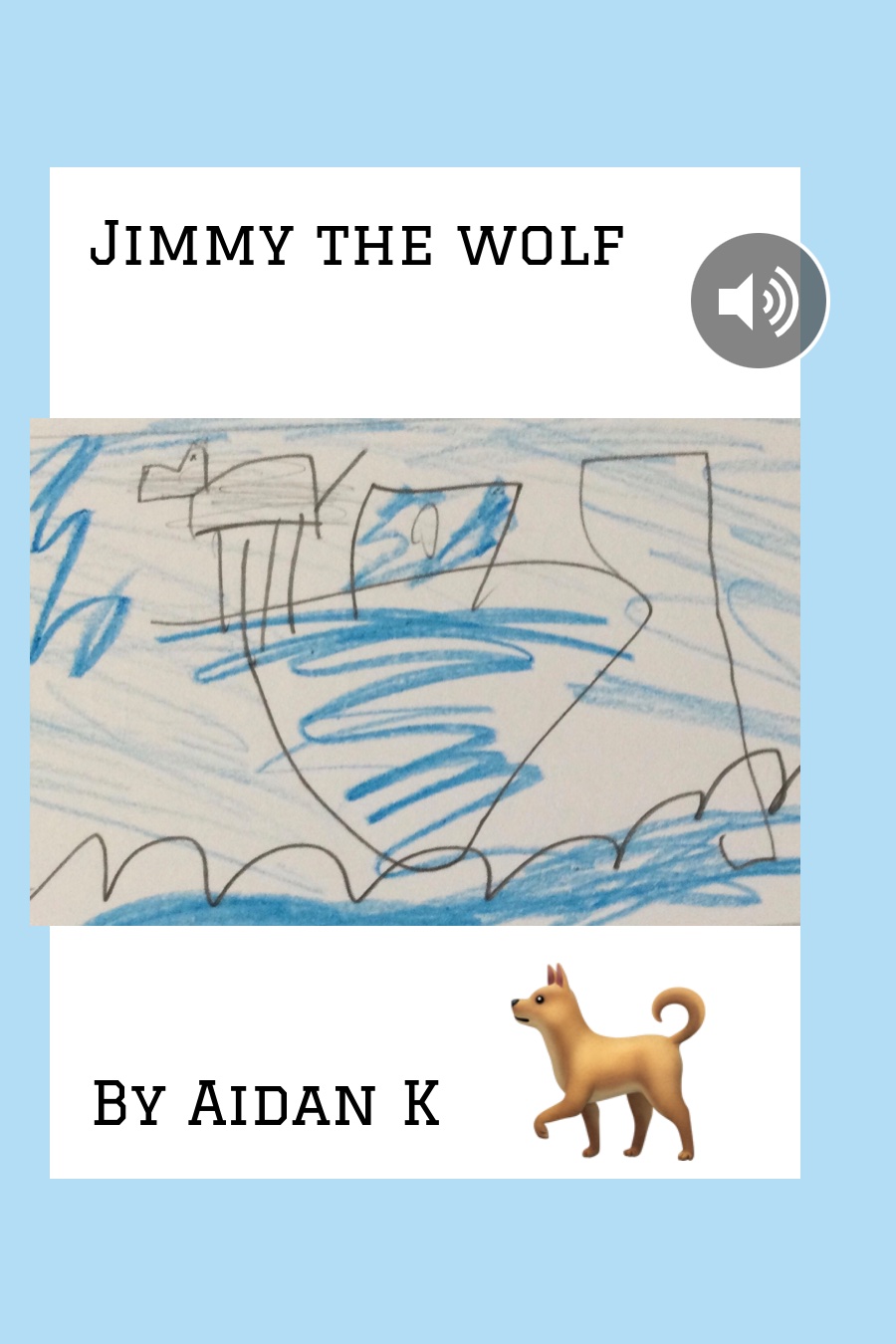 Jimmy the Wolf by Aidan K