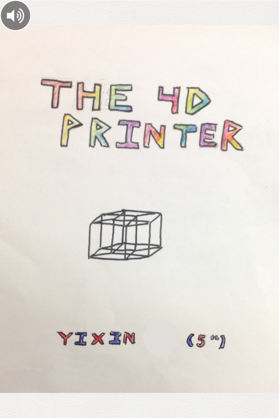 The 4D Printer by Yixin X