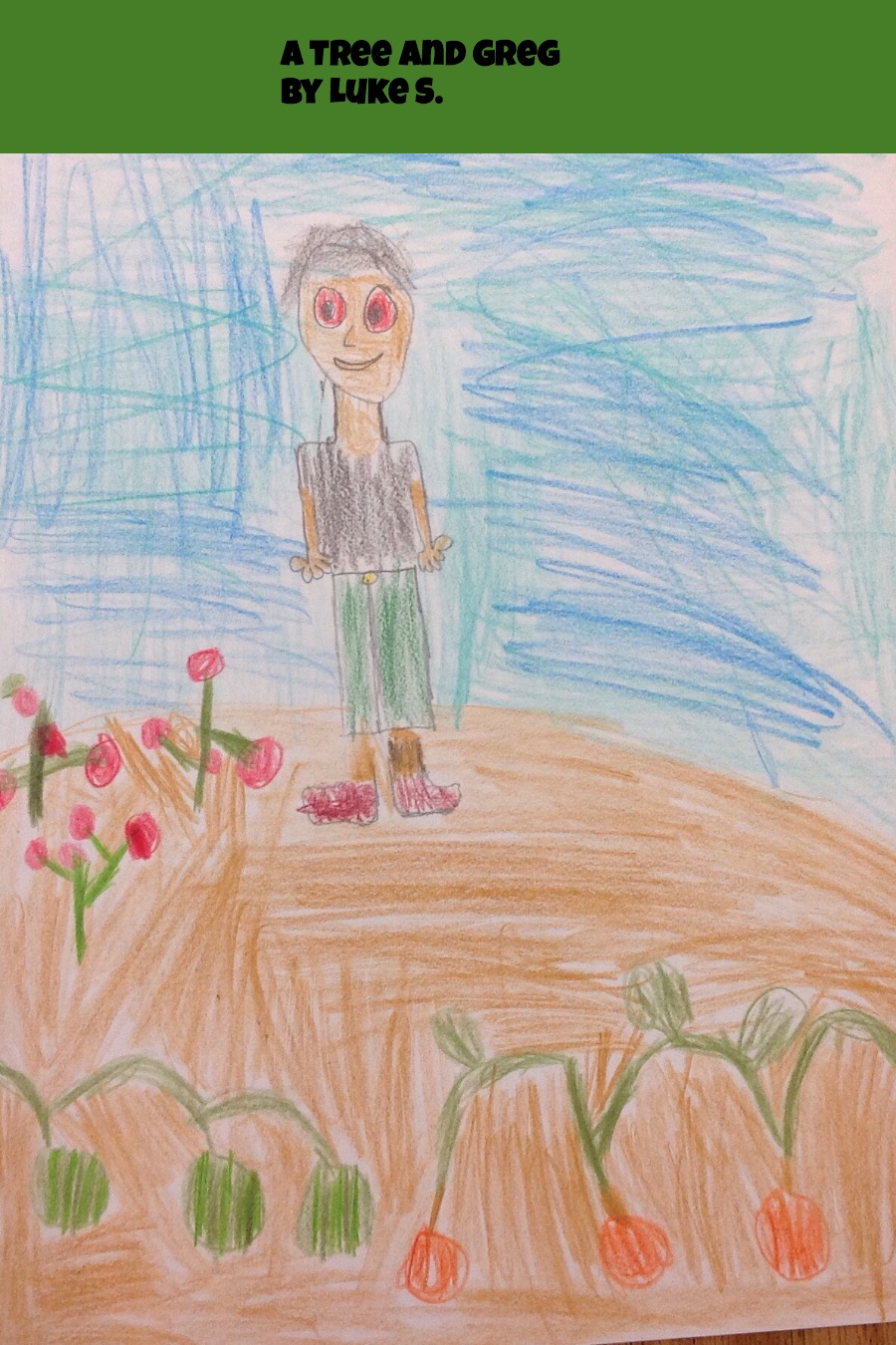 A Tree and Greg By Luke S