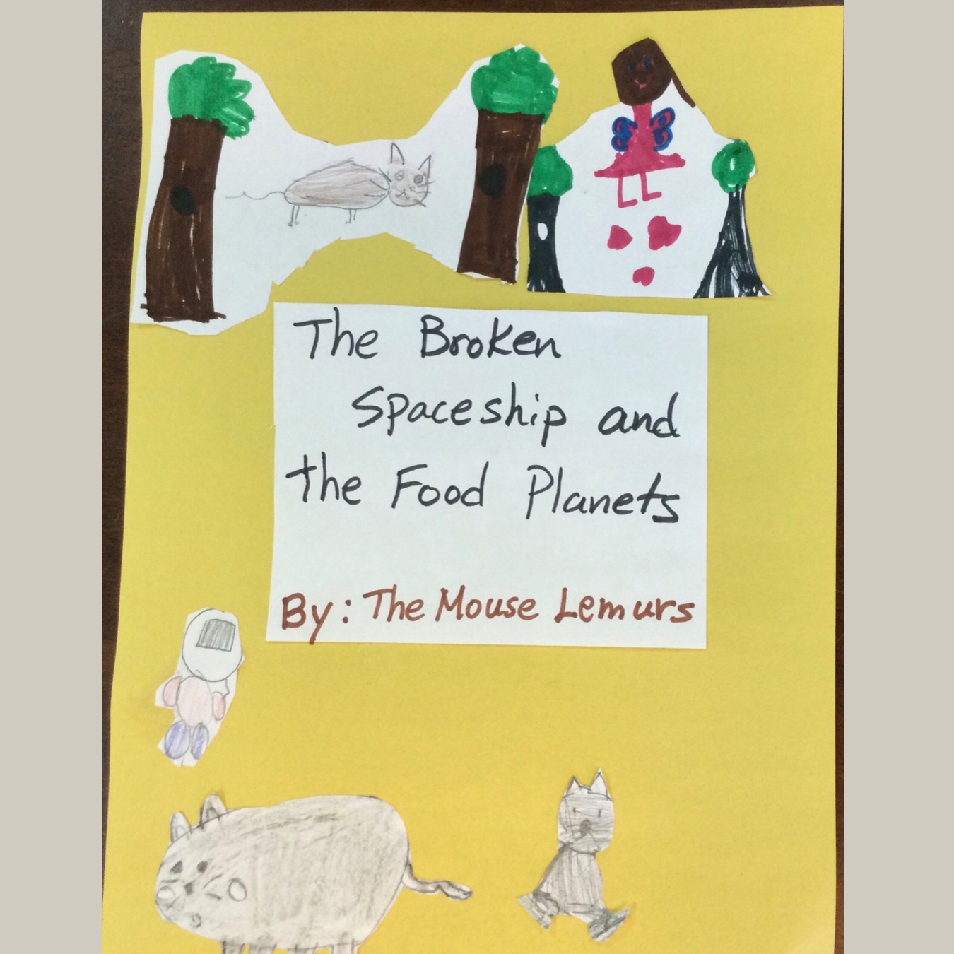 The Broken Spaceship and the Food Planets by Pleasanton – June 21 – 1st Grade