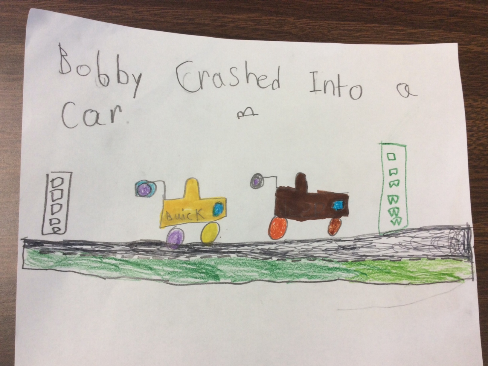 Bobby Crashed Into A Car_Jeremiah B.
