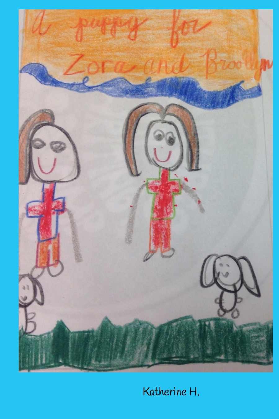 A Puppy For Zora and Brooklyn by Katherine H