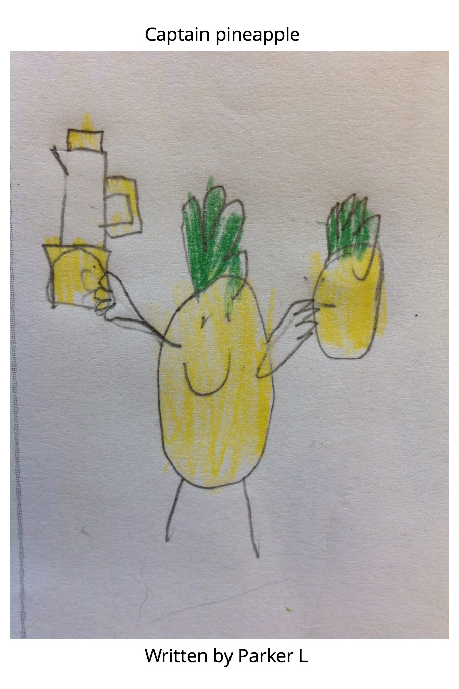 Captain Pineapple by Parker L