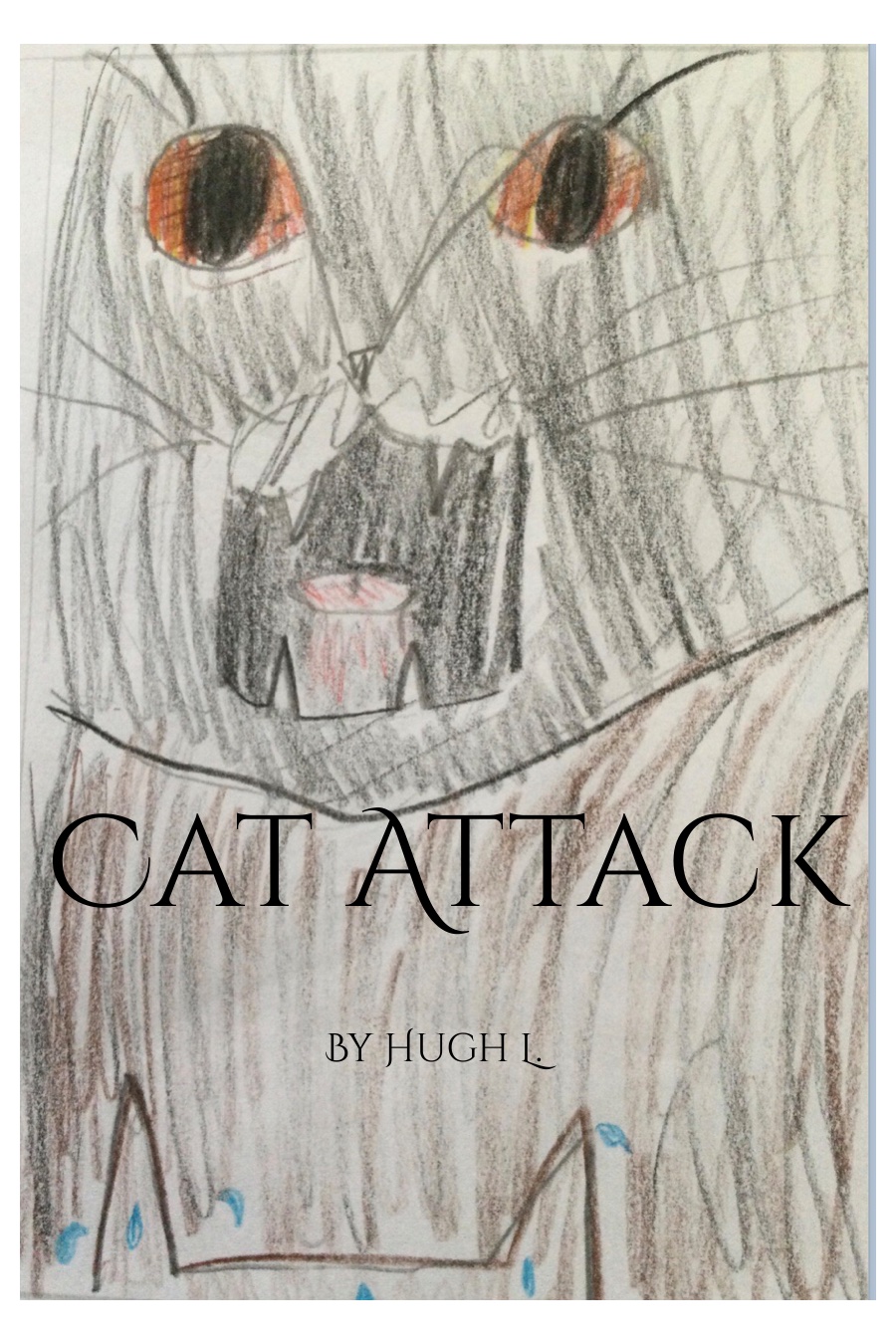 Cat Attack by Hugh L