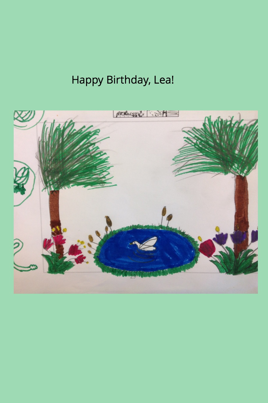 Happy Birthday Lea! by Ellie E