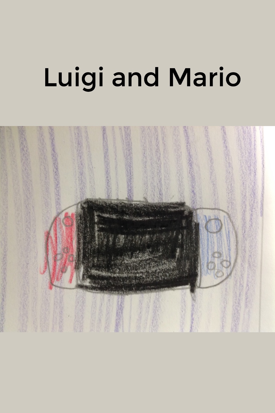 Luigi and Mario by Olive P