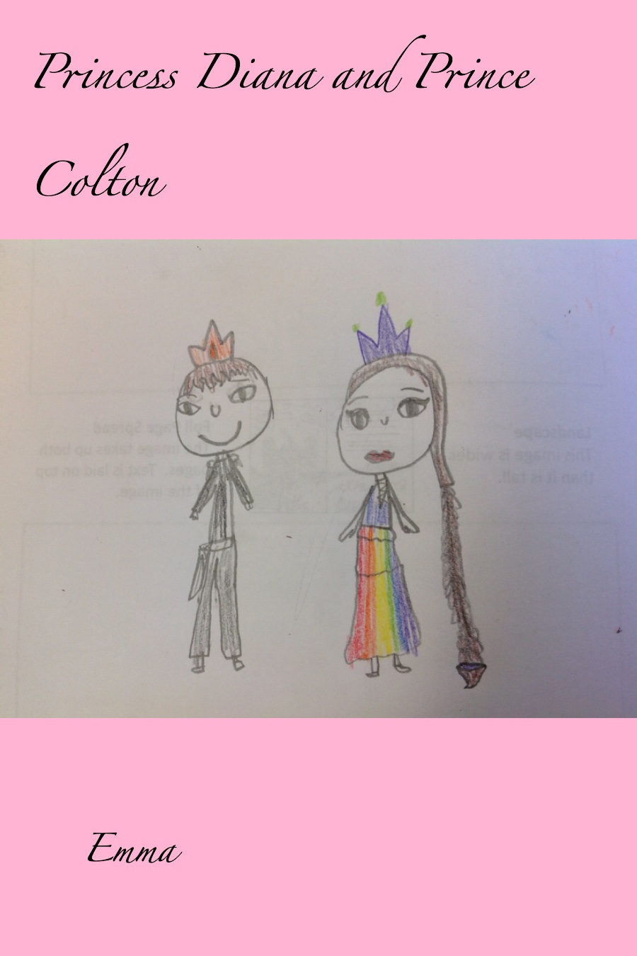 Princess Diana and Prince Colton by Emma L