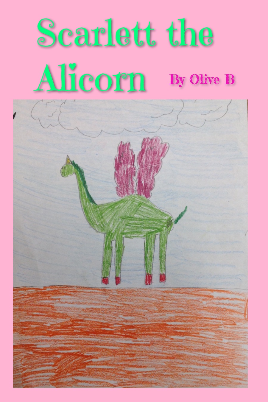 Scarlett the Alicorn by Olive B