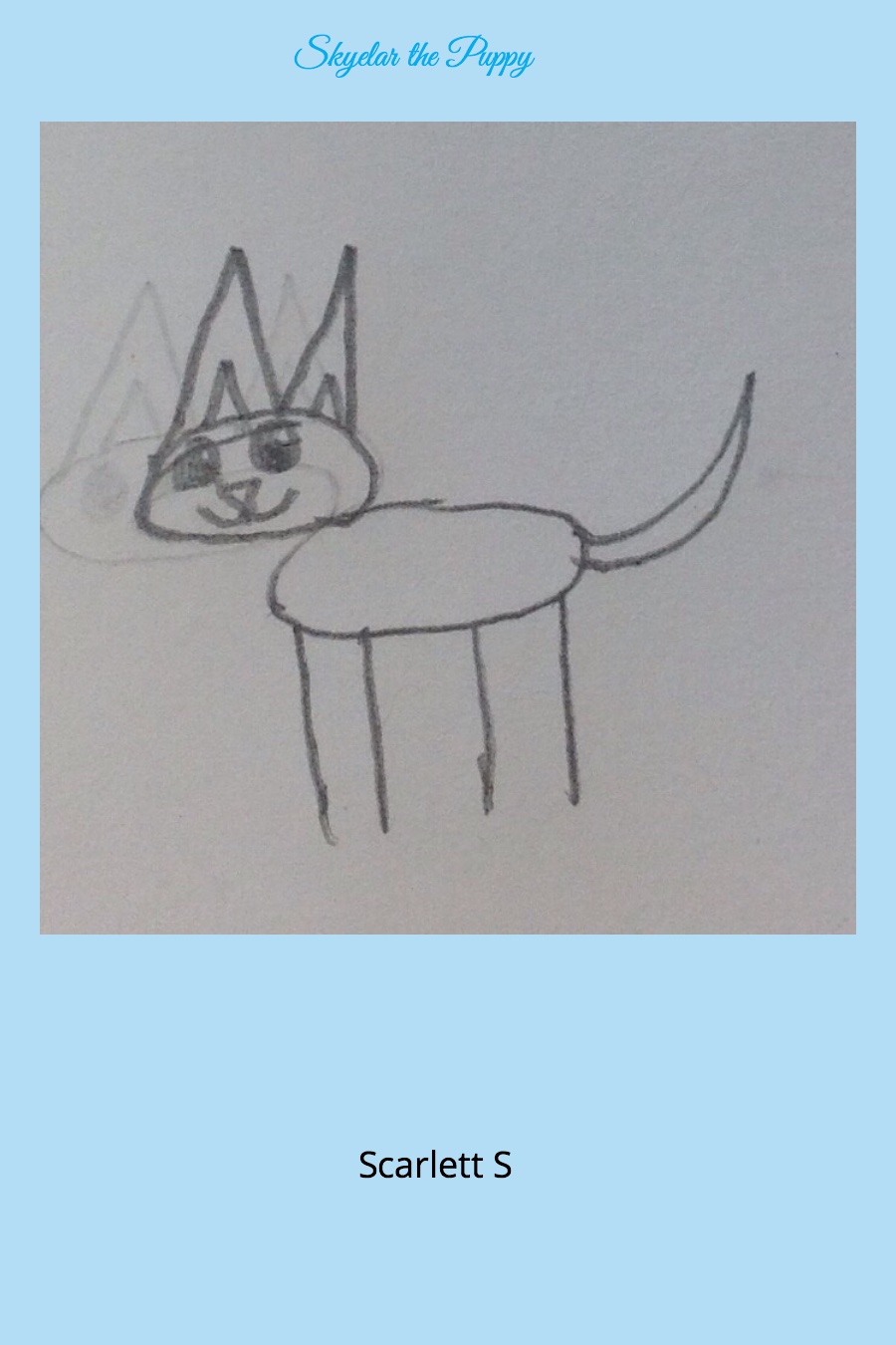 Skyelar the Puppy by Scarlett H