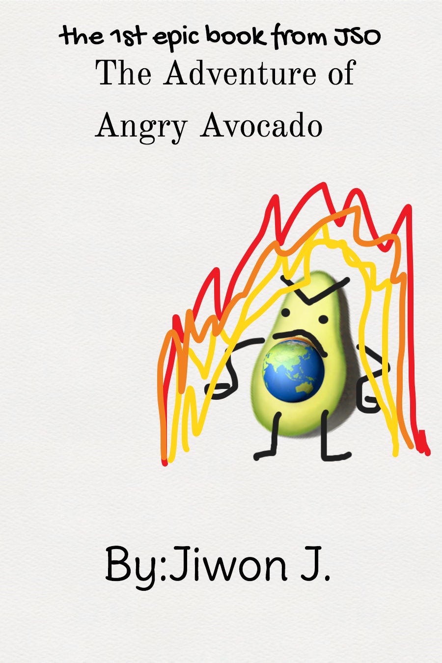 Angry Avocado by Jiwon J