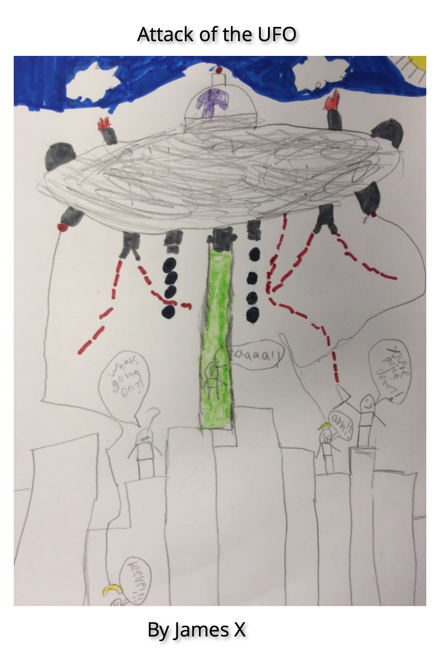 Attack of the Aliens! by James X