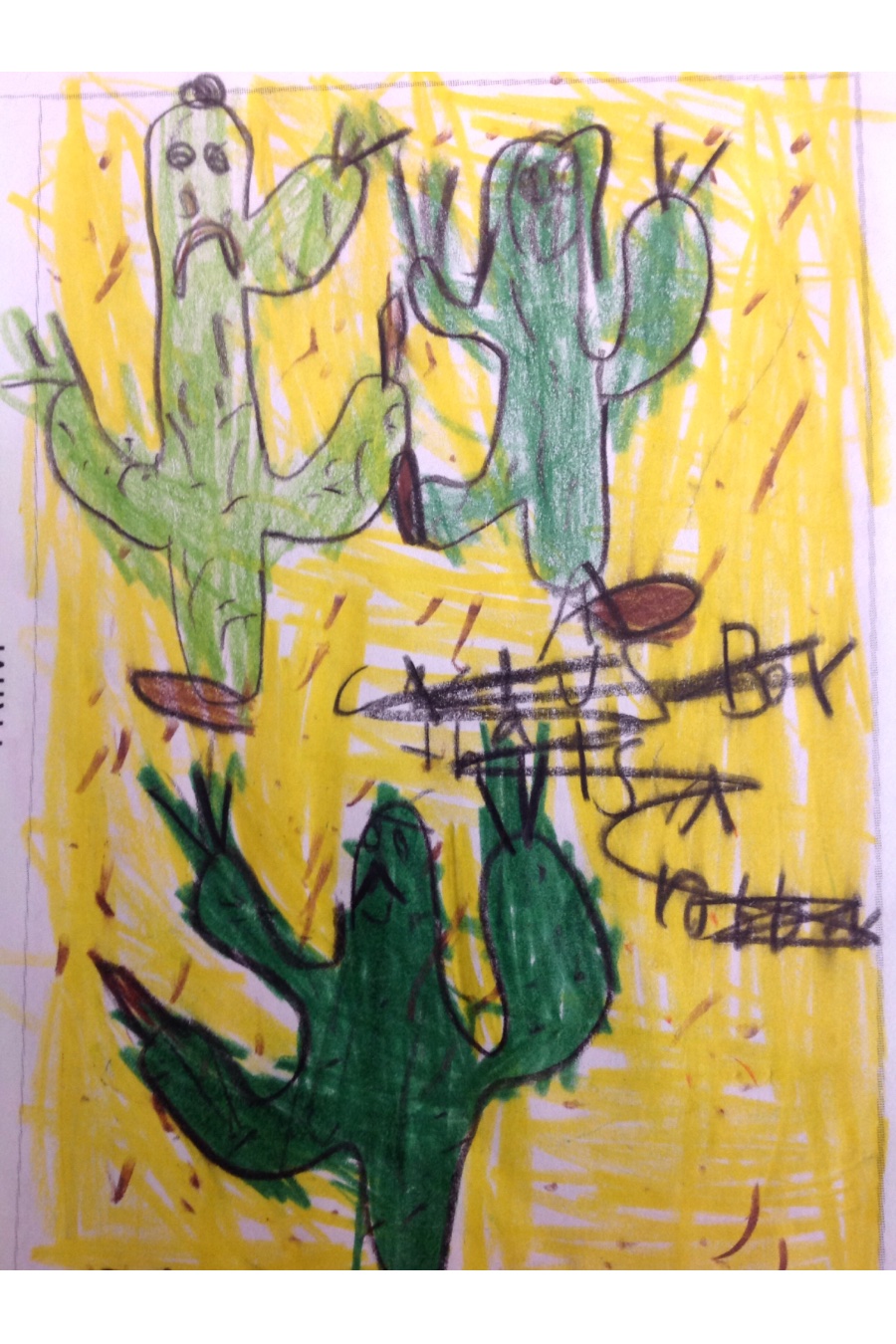 Cactus Boy That is a Robber by Nia W