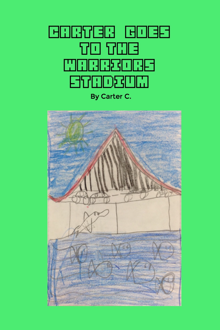 Carter goes to the Warriors Stadum by Carter C