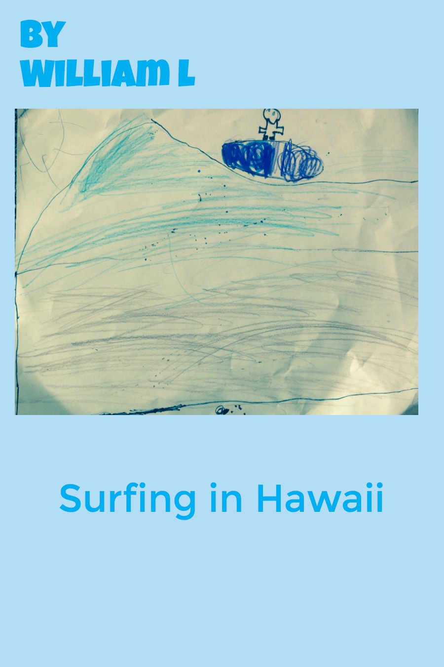 Surfing in Hawaii by William L