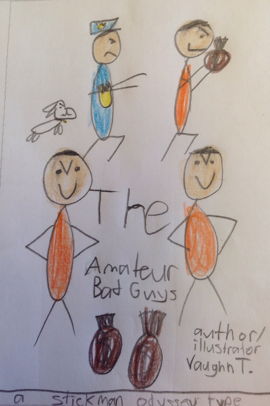The Amateur Bad Guys by Vaughn T
