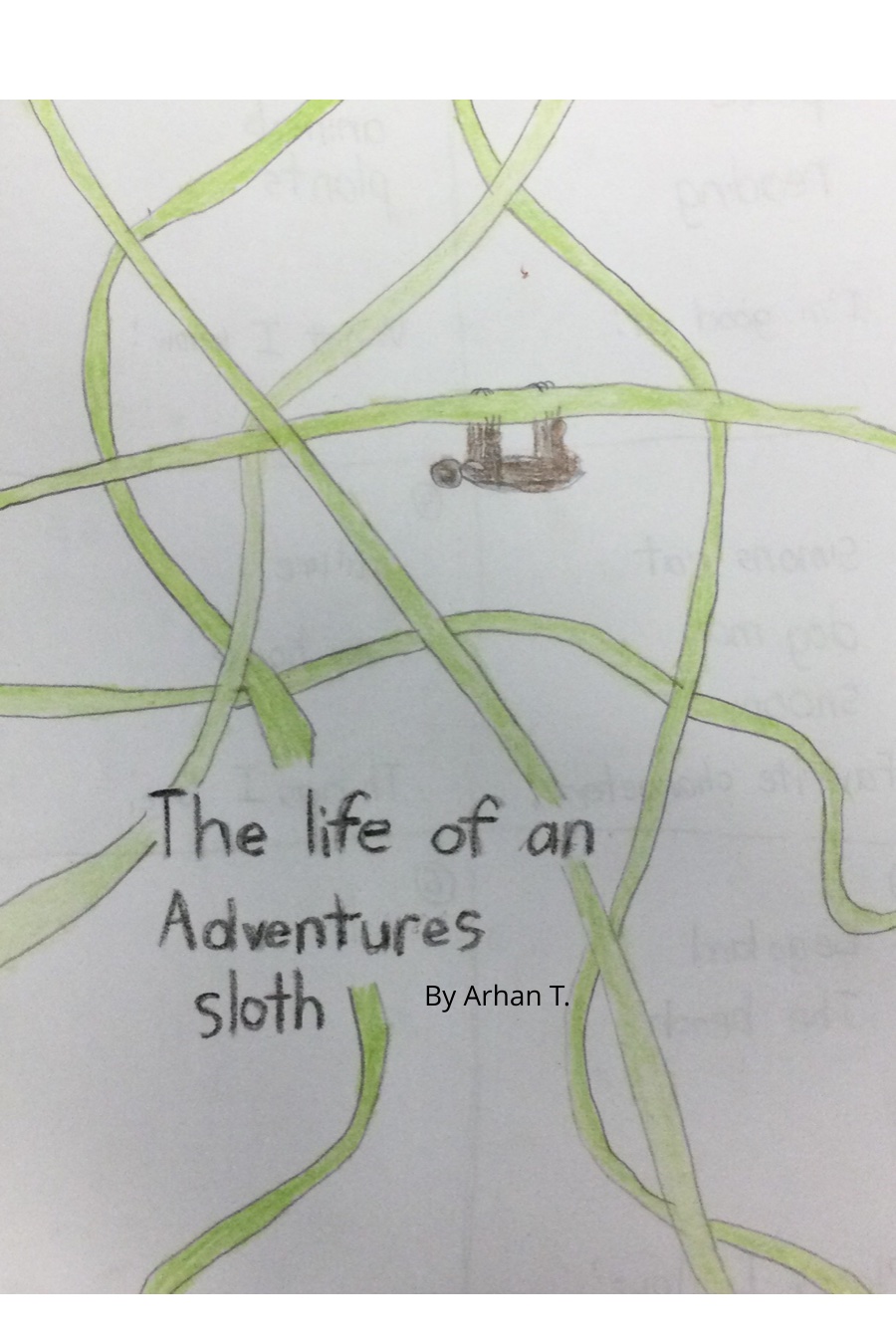 The Life Adventures of a Sloth by Arhan T