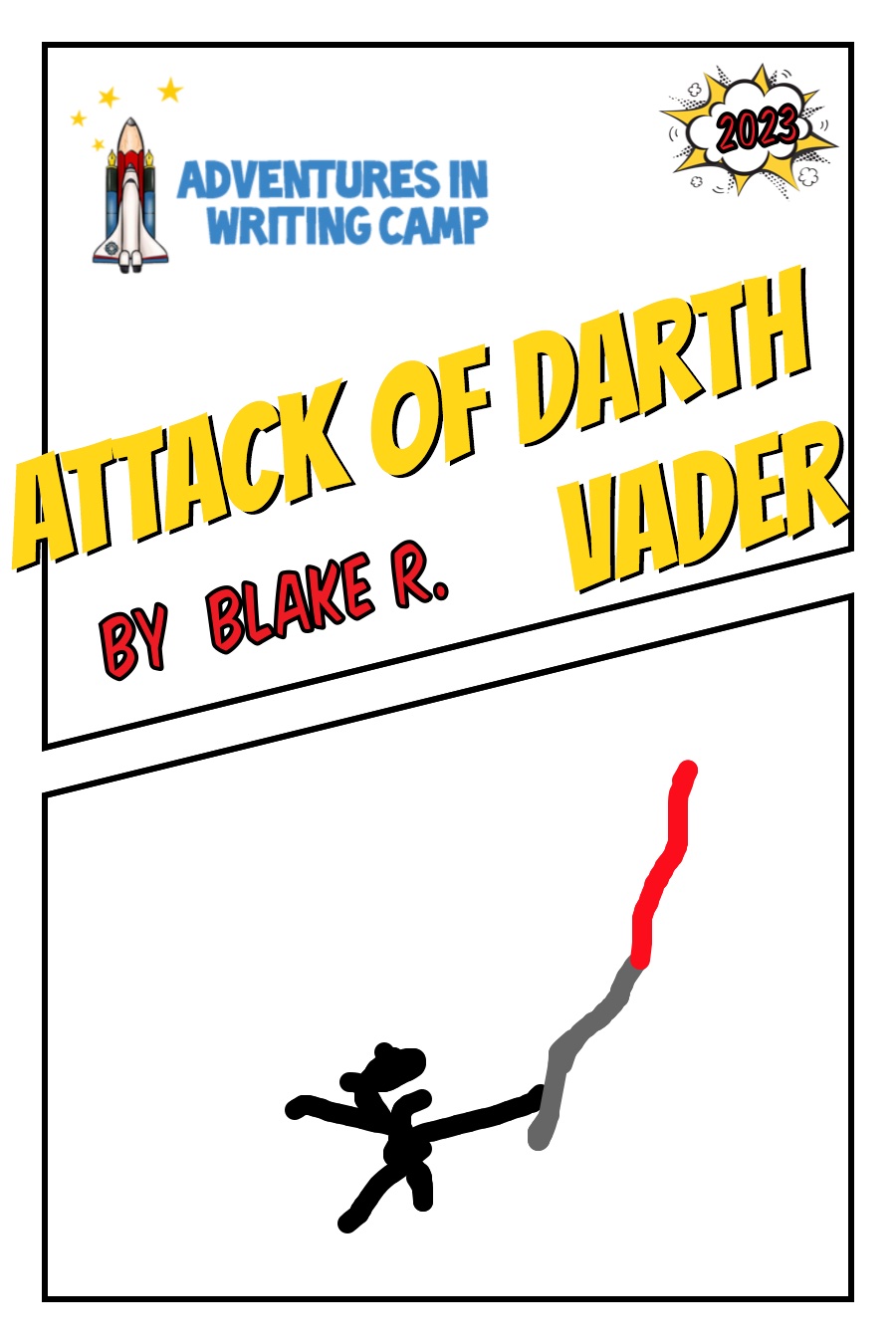 The Attack of Darth Vader by Blake R
