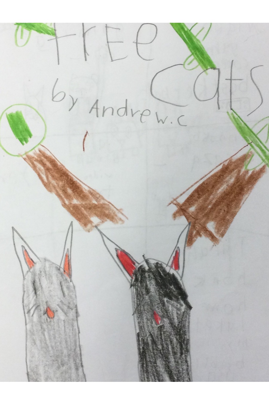 Tree Cats by Andrew C