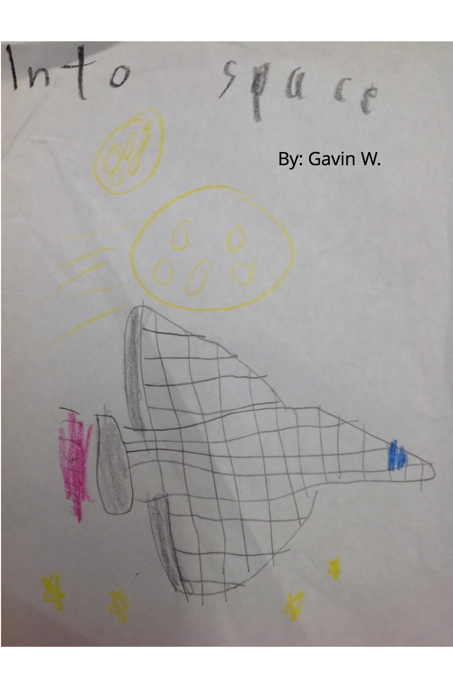 Into Space by Gavin W