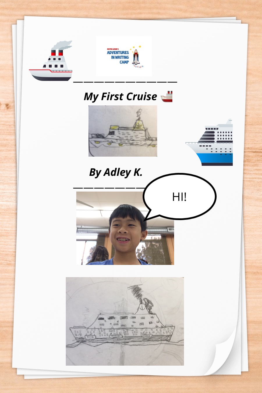 My First Cruise by Adley K