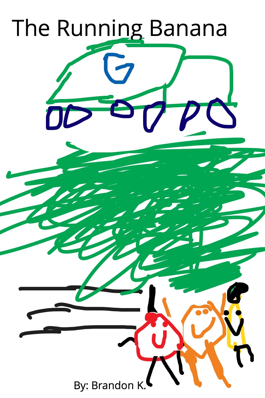 Running Banana by Brandon K