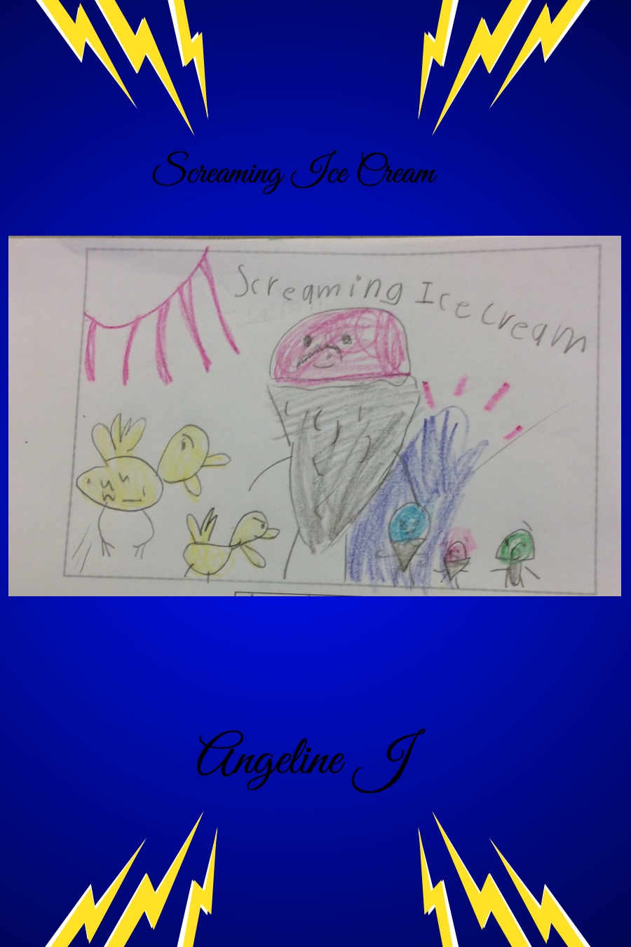 Screaming Ice Cream by Angeline J