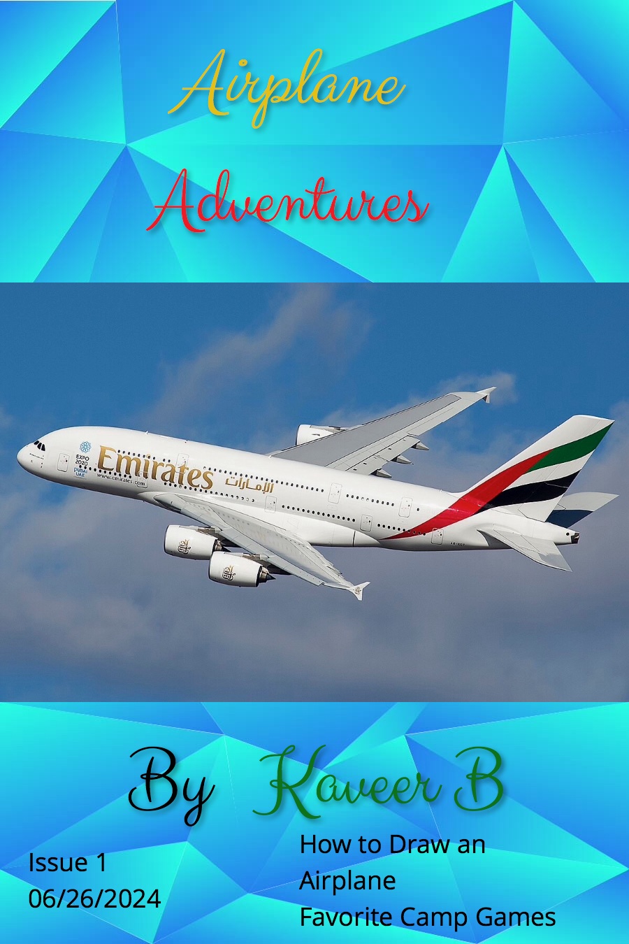 Airplane Adventures by Kaveer B