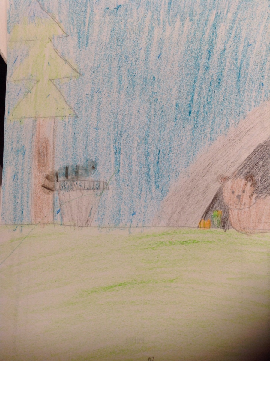 The Bear Doing Nothing by Skyden H
