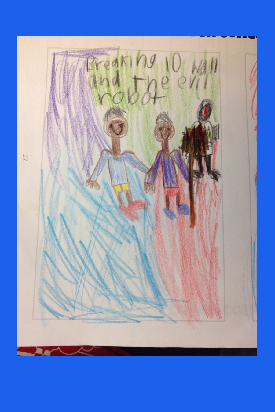 10 Walls and the Evil Robot by Skyler W