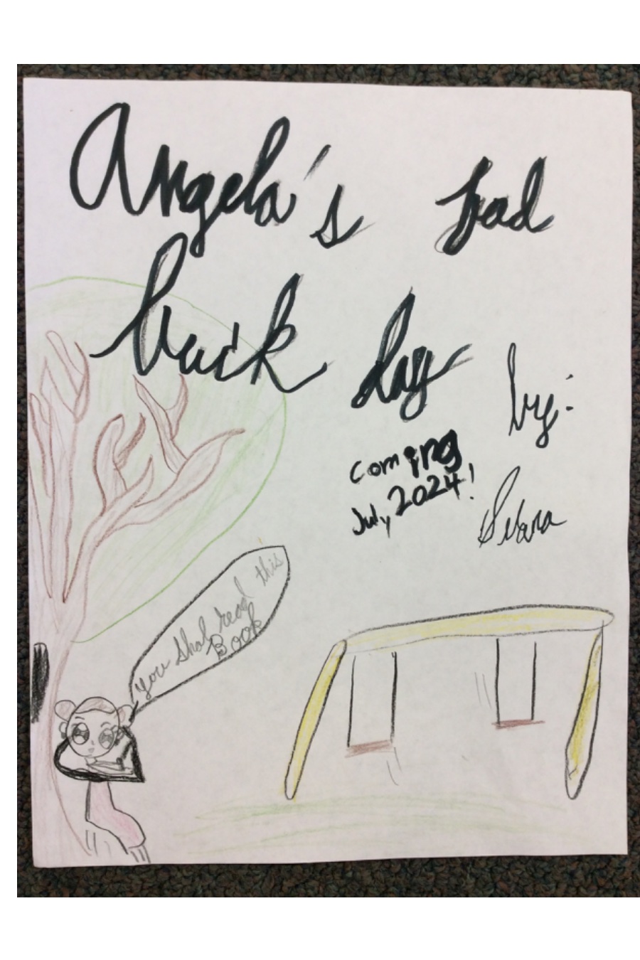 Angela’s Bad Luck Day by Serena Y
