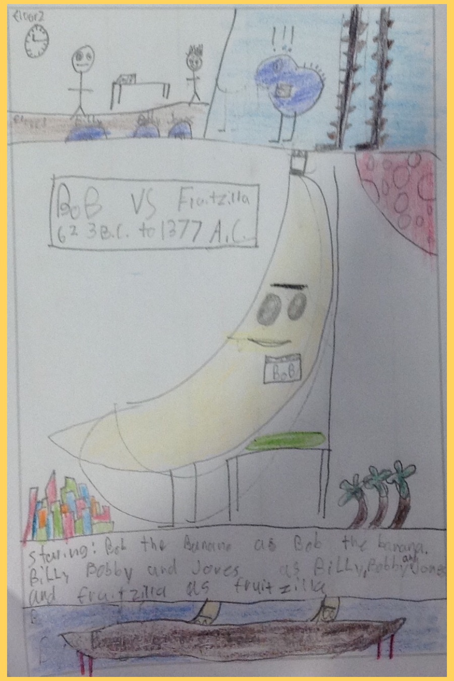 Bob vs Fruitzilla by Benjamin F
