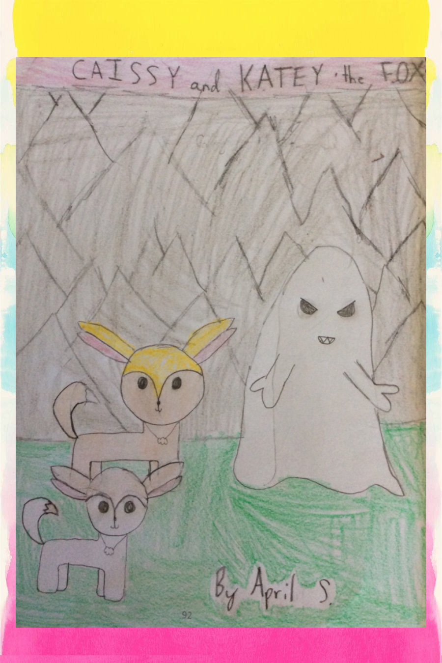 Caissy and Katey the Fox by April S