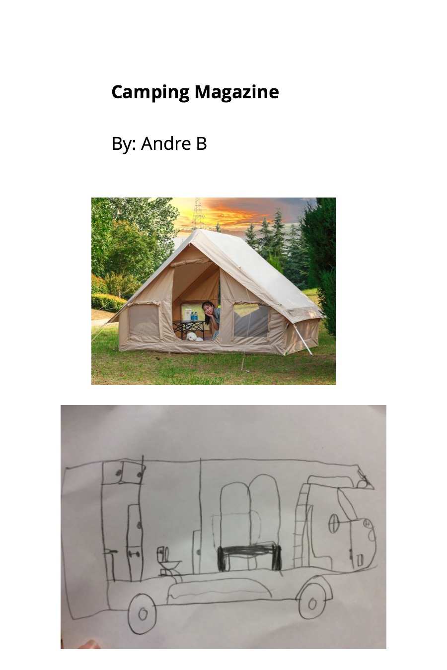 Camping Magazine by Andre B