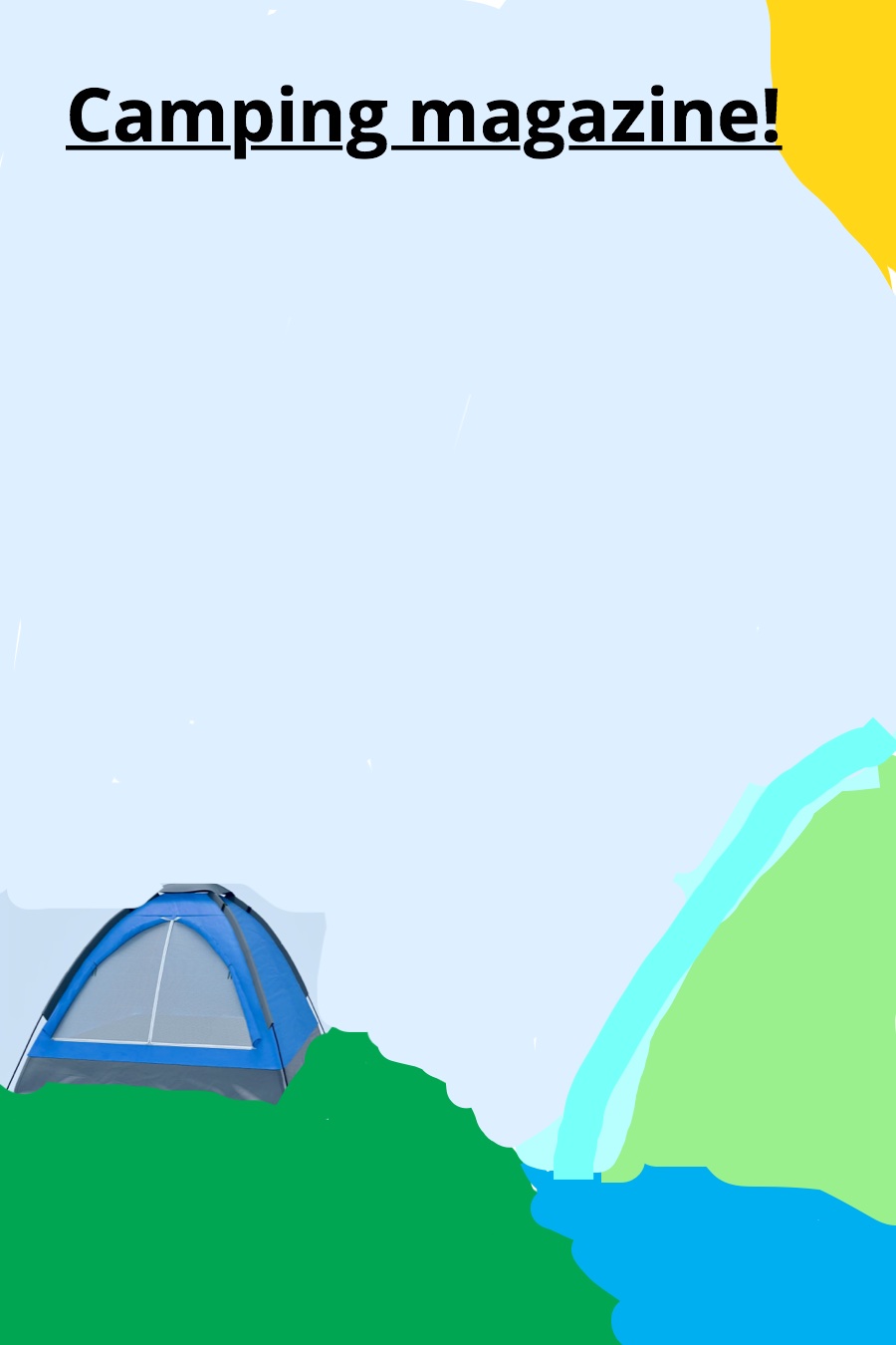 Camping Magazine by Ivan T