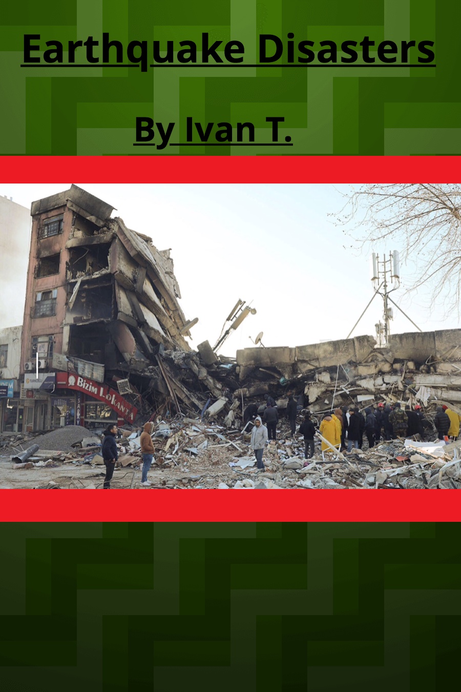 Earthquake Disasters by Ivan T