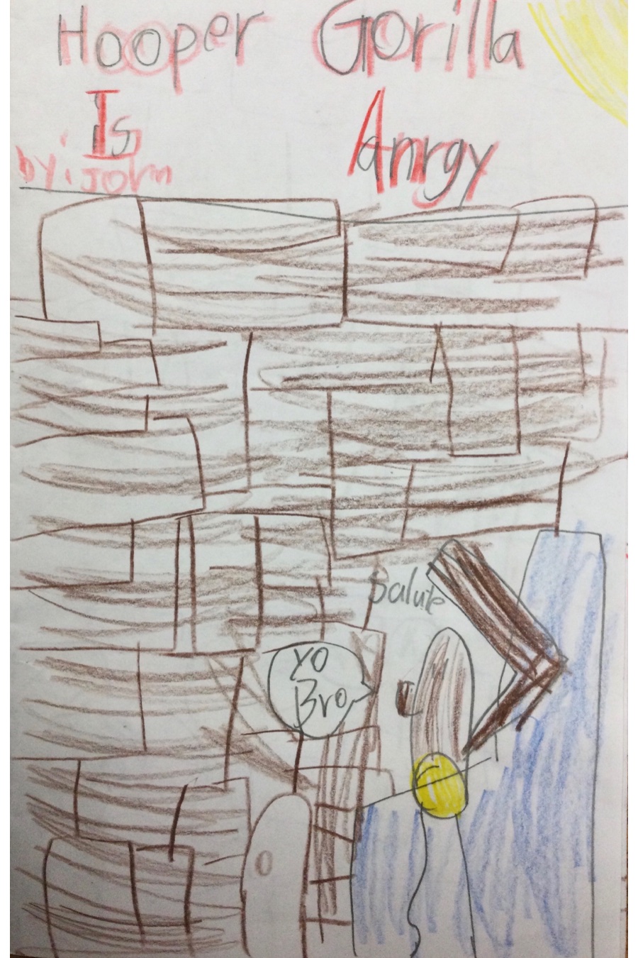 Hooper Gorilla is Angry by John T