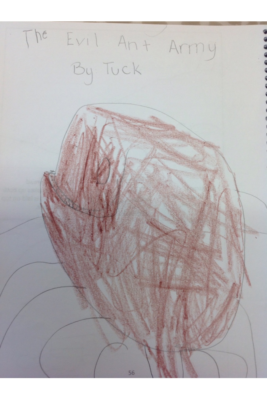 Invasion of The Evil Ant Army by Tuck Tucker E