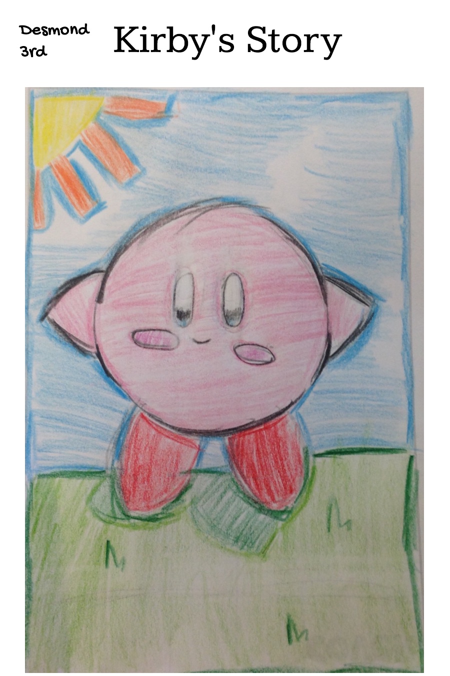 Kirbys Adventure by Desmond C