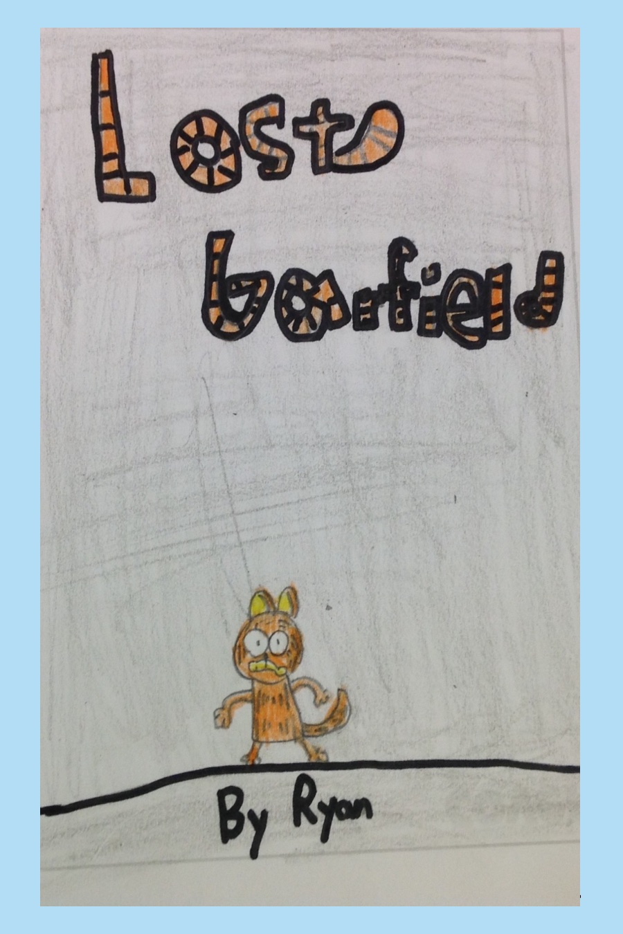 Lost Garfield by Ryan Rayeon C